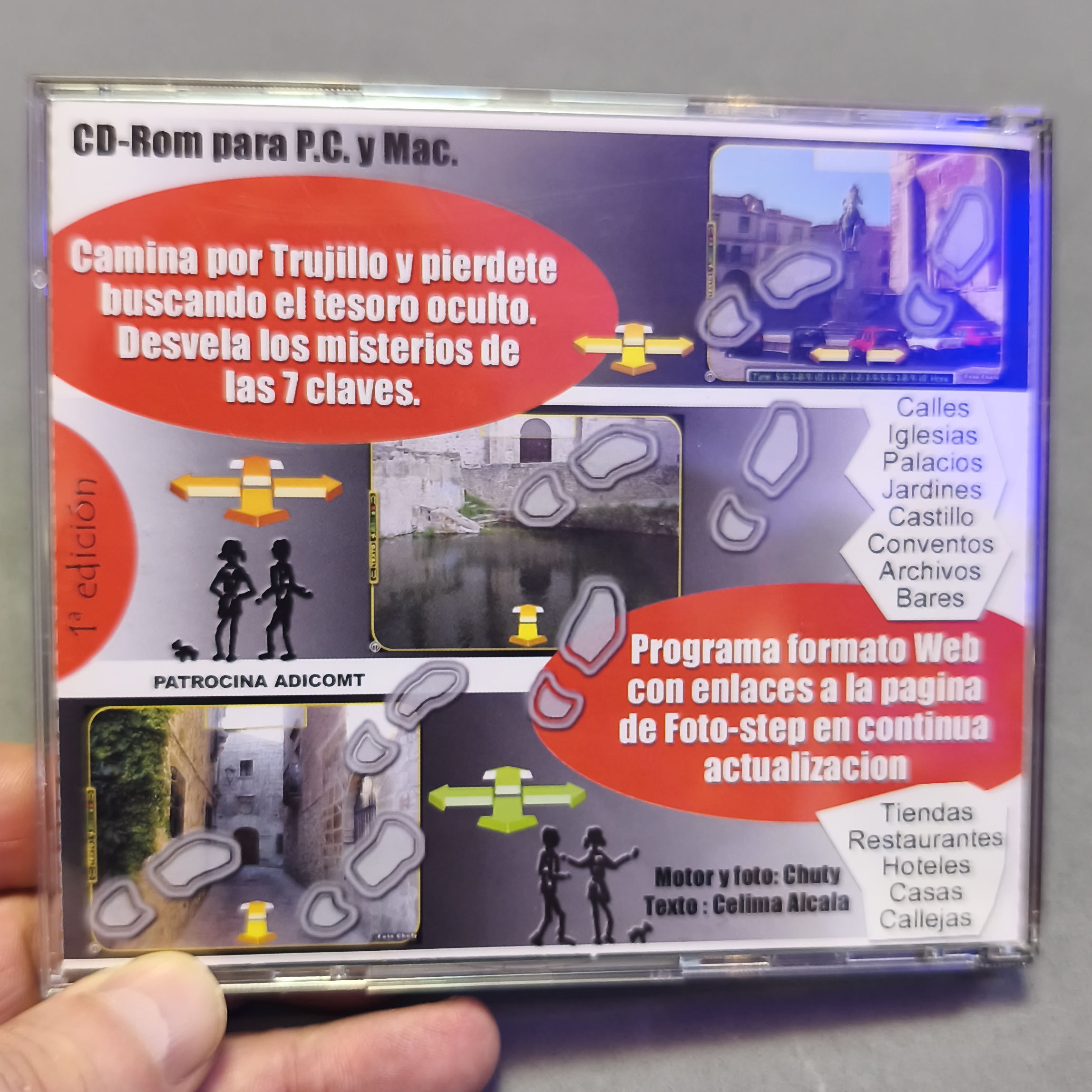 Portada CD Fotostep 2001